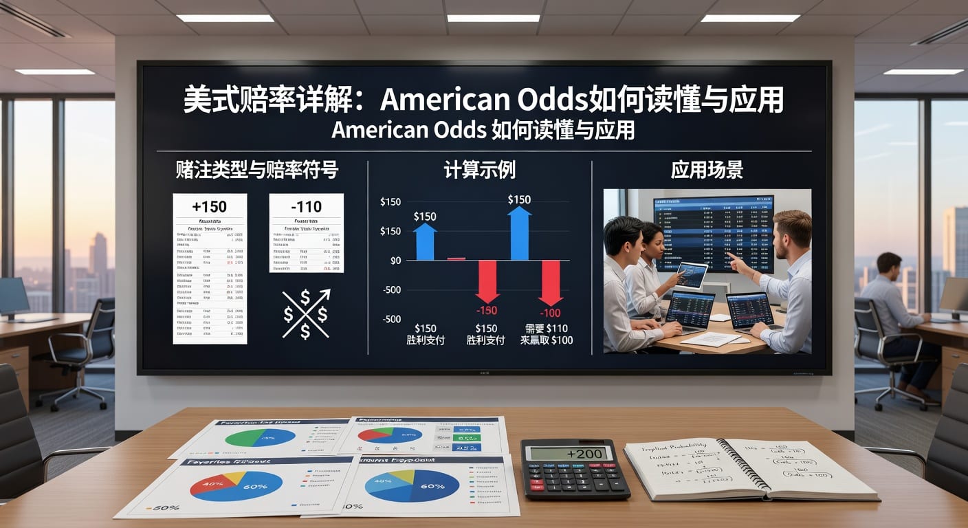 美式赔率 american odds 乐鱼体育官网投注解析