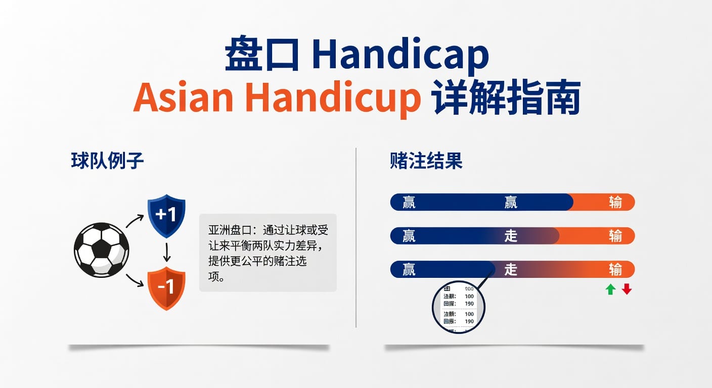 盘口 Handicap Asian Handicap：玩转亚洲盘口技巧解析