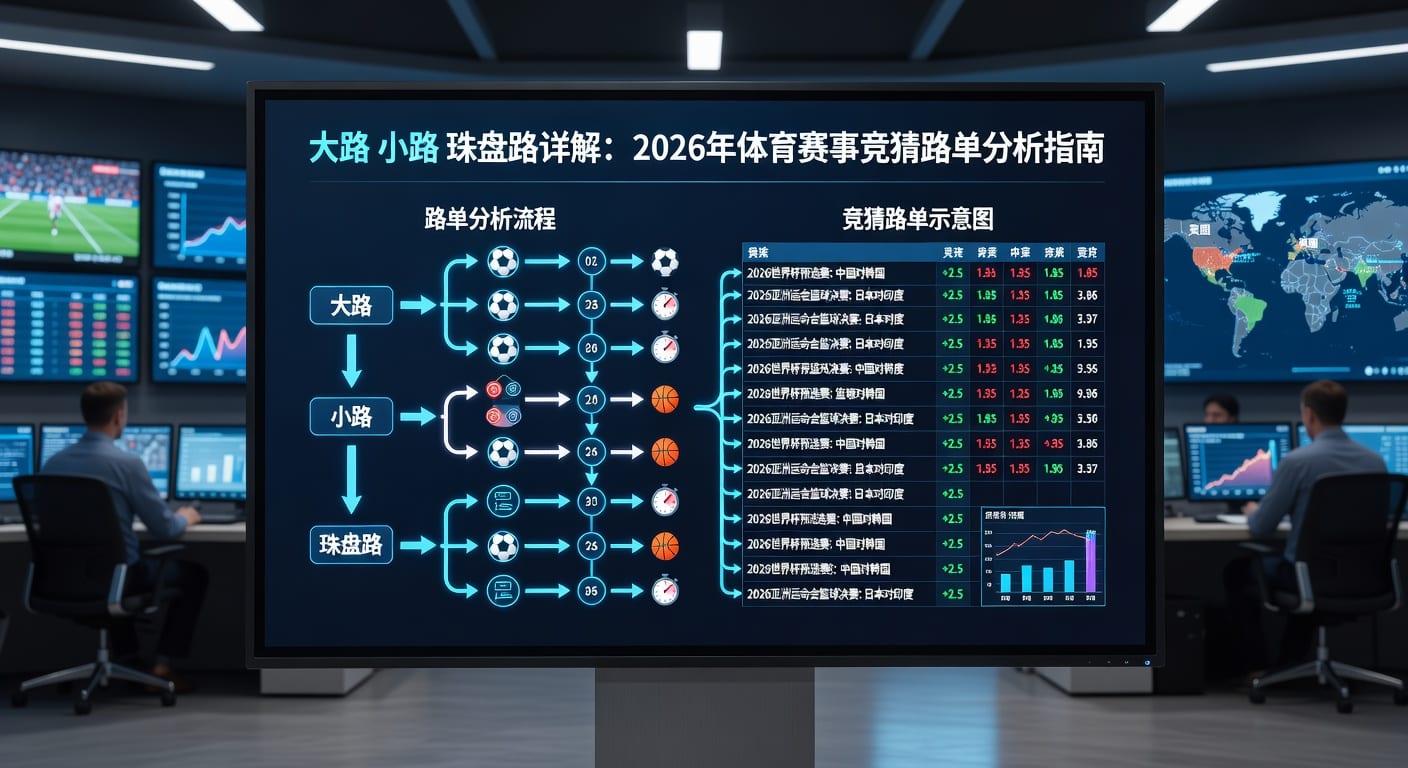 大路小路珠盘路：2026年世界杯投注资深玩家实战技巧