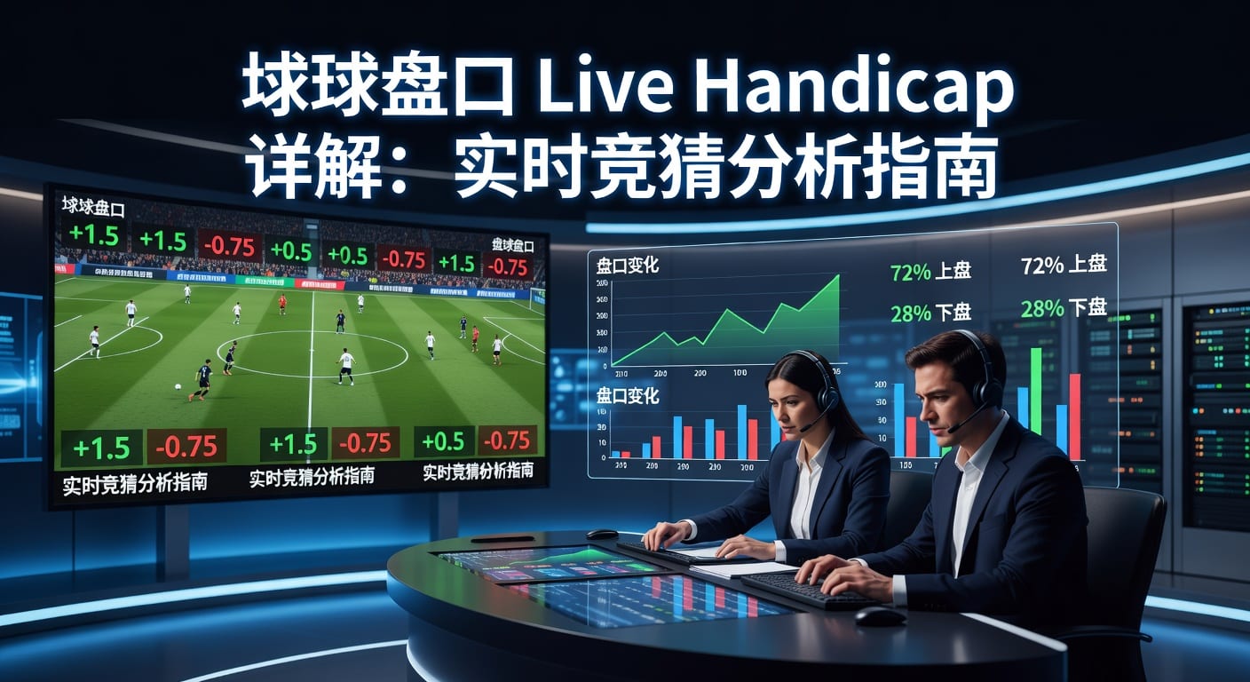 滚球盘口 live handicap：资深分析师实战技巧与平台选择指南