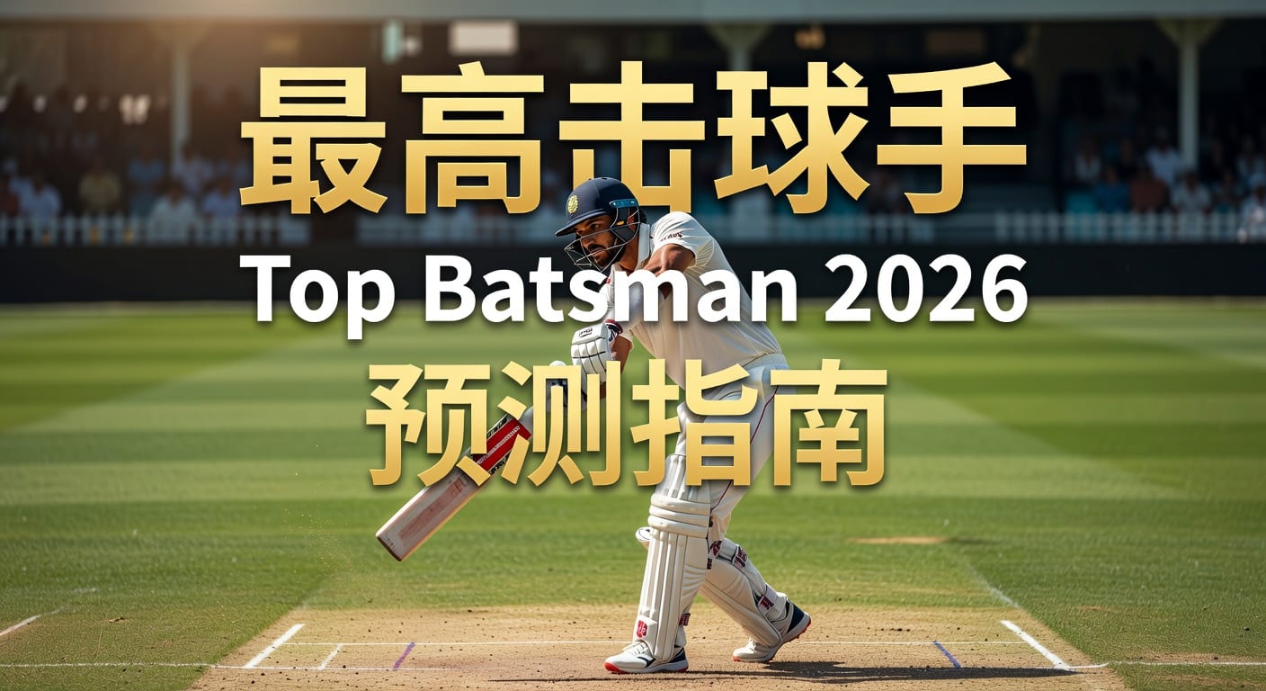 最高击球手 Top Batsman：洞悉赛场精英，资深分析师视角
