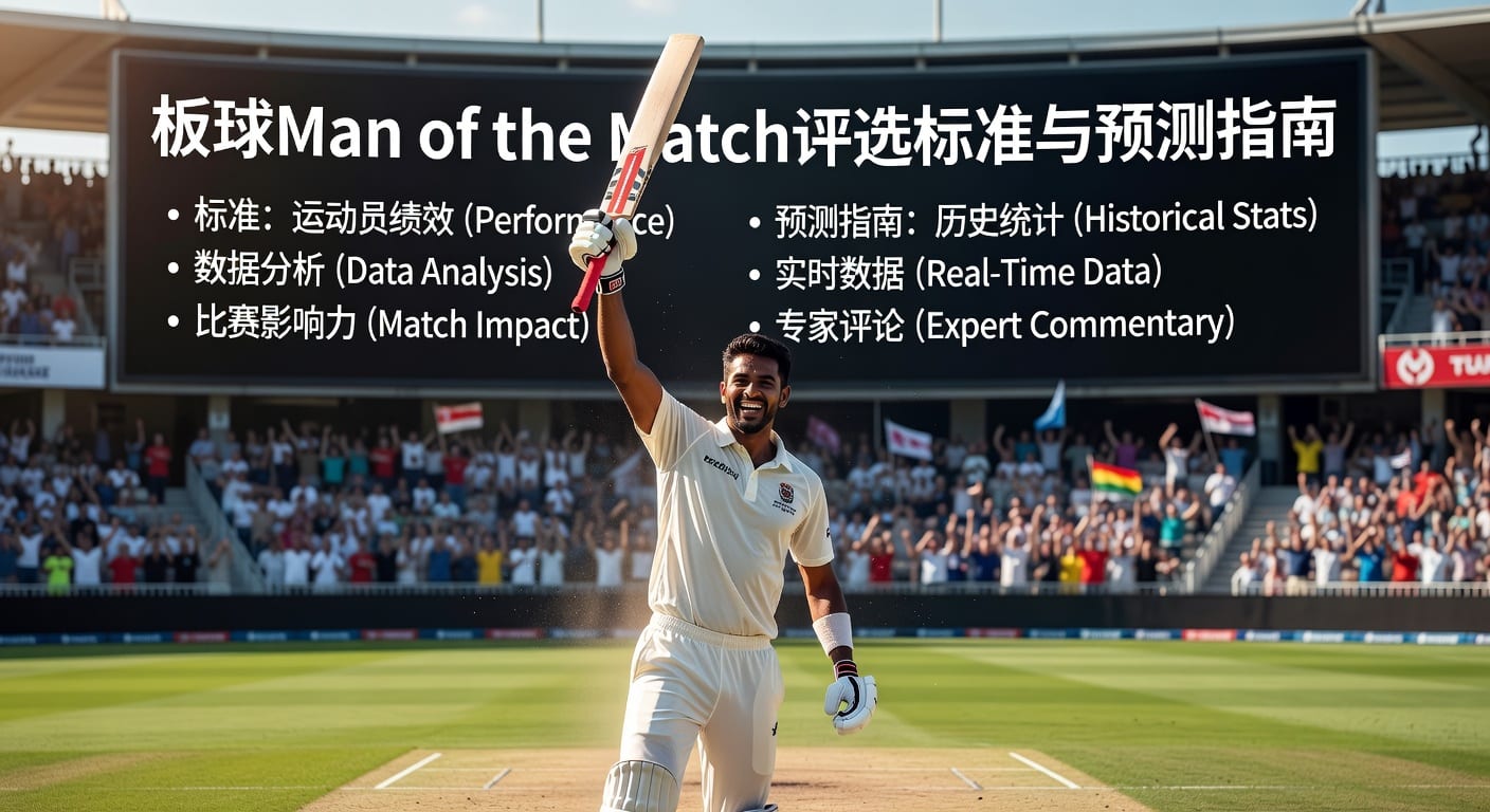 板球 Man of the Match 实战分析：如何判断获奖球员