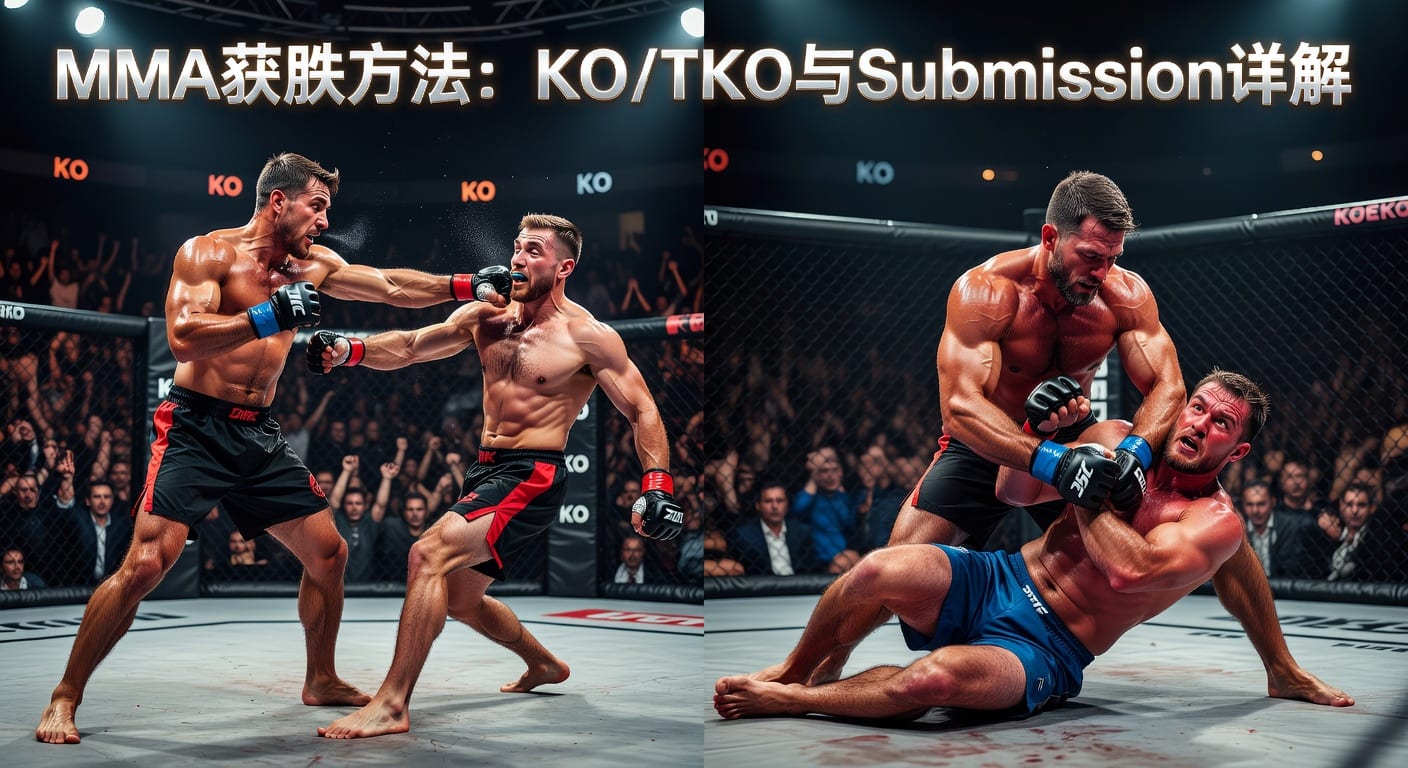 MMA方法 method of victory KO/TKO Submission：2026年体育赛事预测